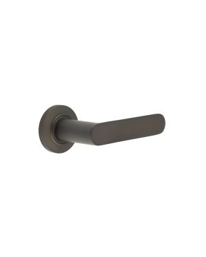 Kensington Lever On Rose - Dark Bronze