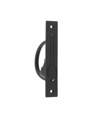 Burlington Sliding Door Edge Pull - Matt Black