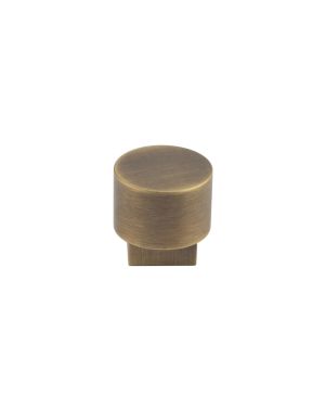 Westminster Cupboard Knob - Antique Brass