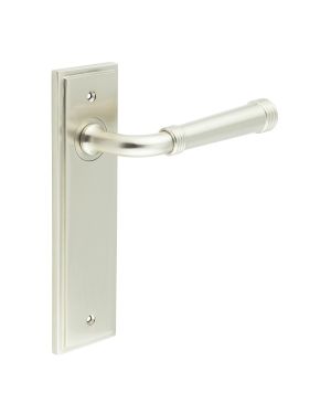 Highgate Lever On Backplate - Satin Nickel