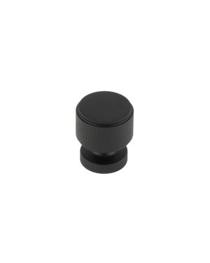 Piccadilly Cupboard Knob - Matt Black