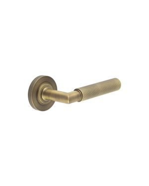 Piccadilly Lever On Rose - Antique Brass