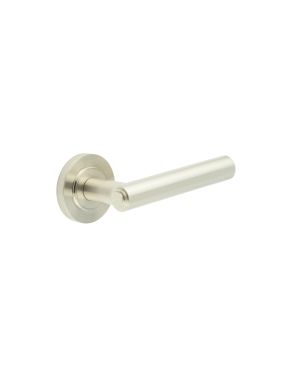 Richmond Lever On Rose - Satin Nickel