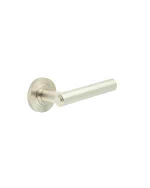 Richmond Lever On Rose - Satin Nickel