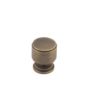 Belgrave Cupboard Knob - Antique Brass
