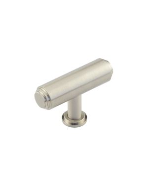 Belgrave T-Bar Cupboard Knob - Satin Nickel