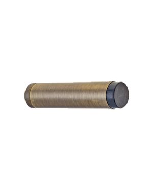 Burlington Plain Wall Mounted Door Stop - Antique Brass