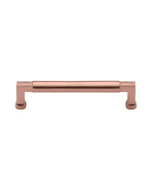 Heritage Brass Cabinet Pull Bauhaus Design 152mm CTC Satin Rose Gold Finish