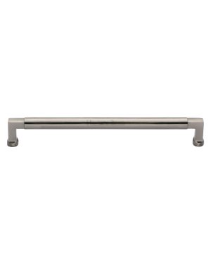 Heritage Brass Cabinet Pull Bauhaus Design 254mm CTC Satin Nickel Finish