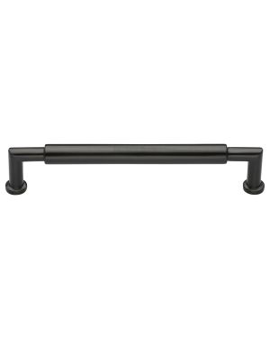 Heritage Brass Cabinet Pull Bauhaus Round Design 254mm CTC Matt Bronze Finish