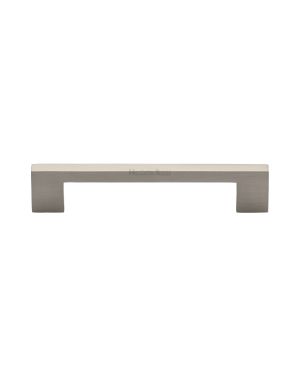 Heritage Brass Cabinet Pull Metro Design 128mm CTC Satin Nickel Finish