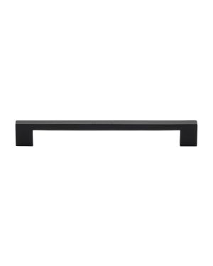 Heritage Brass Cabinet Pull Metro Design 192mm CTC Matt Black Finish