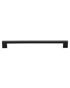 Heritage Brass Cabinet Pull Metro Design 256mm CTC Matt Black Finish