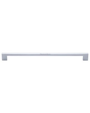 Heritage Brass Cabinet Pull Metro Design 320mm CTC Satin Chrome Finish