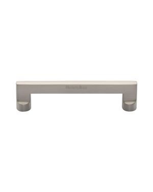 Heritage Brass Cabinet Pull Apollo Design 128mm CTC Satin Nickel Finish