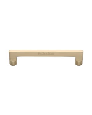 Heritage Brass Cabinet Pull Apollo Design 160mm CTC Satin Brass Finish