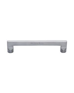 Heritage Brass Cabinet Pull Apollo Design 160mm CTC Satin Chrome Finish