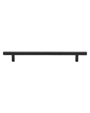 Heritage Brass Cabinet Pull Bar Design 203mm CTC Matt Black Finish