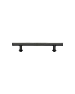 Heritage Brass Cabinet Pull T-Bar Design with 16mm Rose 101mm CTC Matt Bronze Finish