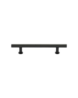 Heritage Brass Cabinet Pull T-Bar Design with 16mm Rose 128mm CTC Matt Bronze Finish