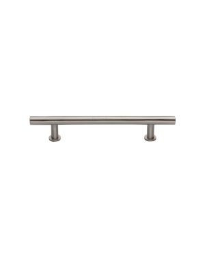 Heritage Brass Cabinet Pull T-Bar Design with 16mm Rose 128mm CTC Satin Nickel Finish