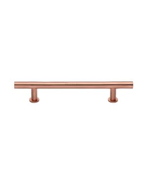 Heritage Brass Cabinet Pull T-Bar Design with 16mm Rose 160mm CTC Satin Rose Gold Finish