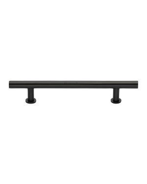 Heritage Brass Cabinet Pull T-Bar Design with 16mm Rose 203mm CTC Matt Bronze Finish