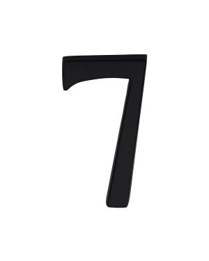 Heritage Brass Numeral 7 Concealed Fix 76mm (3") Matt Black