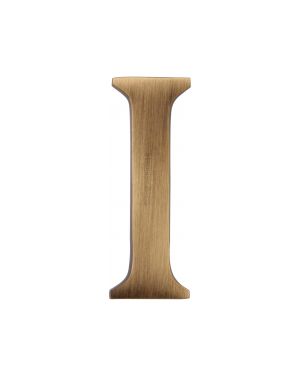 Heritage Brass Alphabet I Rear Fix 51mm (2") Antique finish