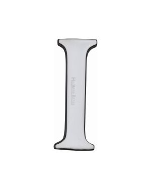 Heritage Brass Alphabet I Rear Fix 51mm (2") Polished Chrome finish