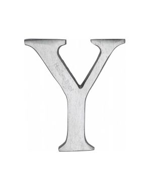 Heritage Brass Alphabet Y Rear Fix 51mm (2") Satin Chrome finish