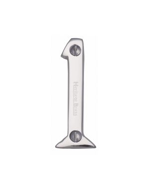 Heritage Brass Numeral 1 Face Fix 51mm (2") Polished Chrome finish