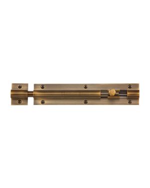 Heritage Brass Door Bolt Straight 8" x 1.25" Antique finish