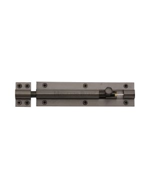 Heritage Brass Door Bolt Straight 6 x 1.5 Matt Bronze finish