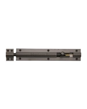 Heritage Brass Door Bolt Straight 8 x 1.5 Matt Bronze finish