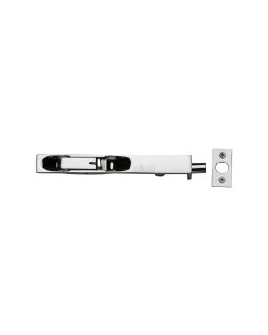 Heritage Brass Door Bolt Flush Fitting 6" x .3/4" Polished Chrome finish