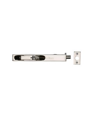Heritage Brass Door Bolt Flush Fitting 6" x .3/4" Polished Nickel finish