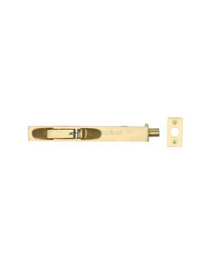 Heritage Brass Door Bolt Flush Fitting 6" x .3/4" Satin Brass finish