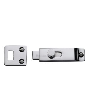 Heritage Brass Slide Bolt Polished Chrome finish