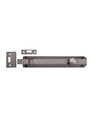 Heritage Brass Door Bolt Necked Flat 8 Matt Bronze finish