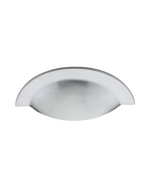 Heritage Brass Drawer Pull 57mm CTC Satin Chrome finish