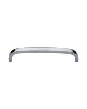 Heritage Brass Cabinet Pull D Shaped 152mm Polished Chrome finish