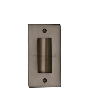 Flush Pull Handle 4" Matt Bronze finish