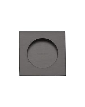 Square Flush Pull 63.5 x 63.5mm Matt Bronze finish