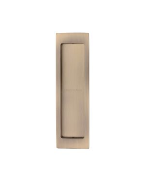 Flush Pull 197mm Antique Brass finish