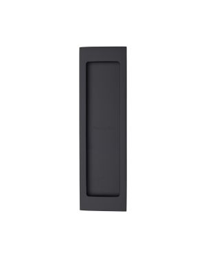 Flush Pull 197mm Matt Black finish