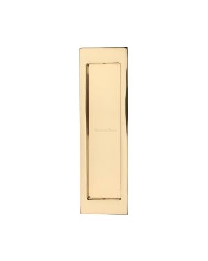 Flush Pull 197mm Polished Brass finish
