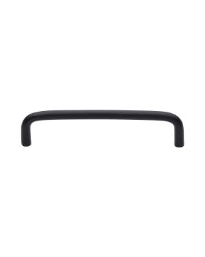 Heritage Brass Cabinet Pull Wire Design 128mm CTC Matt Black Finish