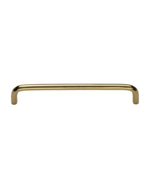 Heritage Brass Cabinet Pull Wire Design 160mm CTC Polished Brass Finish