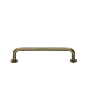 Heritage Brass Cabinet Pull Wire Design with 16mm Rose 128mm CTC Antique Brass Finish